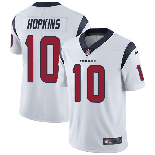 Men Houston Texans #10 Hopkins white Nike Vapor Untouchable Limited NFL Jersey->houston texans->NFL Jersey
